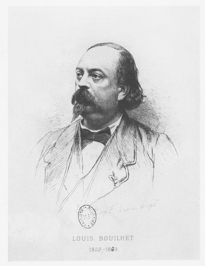 Louis Bouilhet by French School